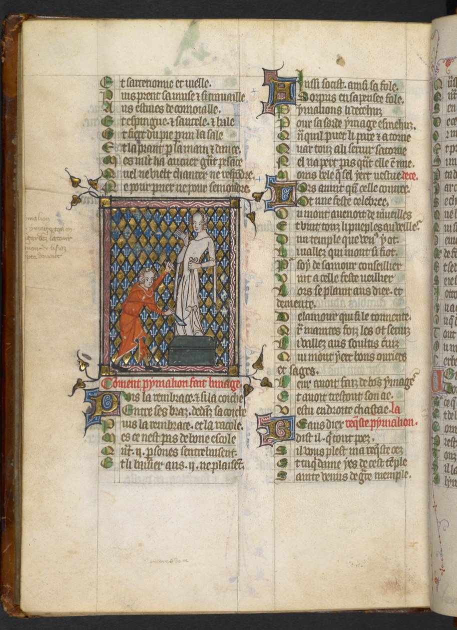 埃杰顿 MS 881，f.165v（牛皮纸） 作者 法语学校