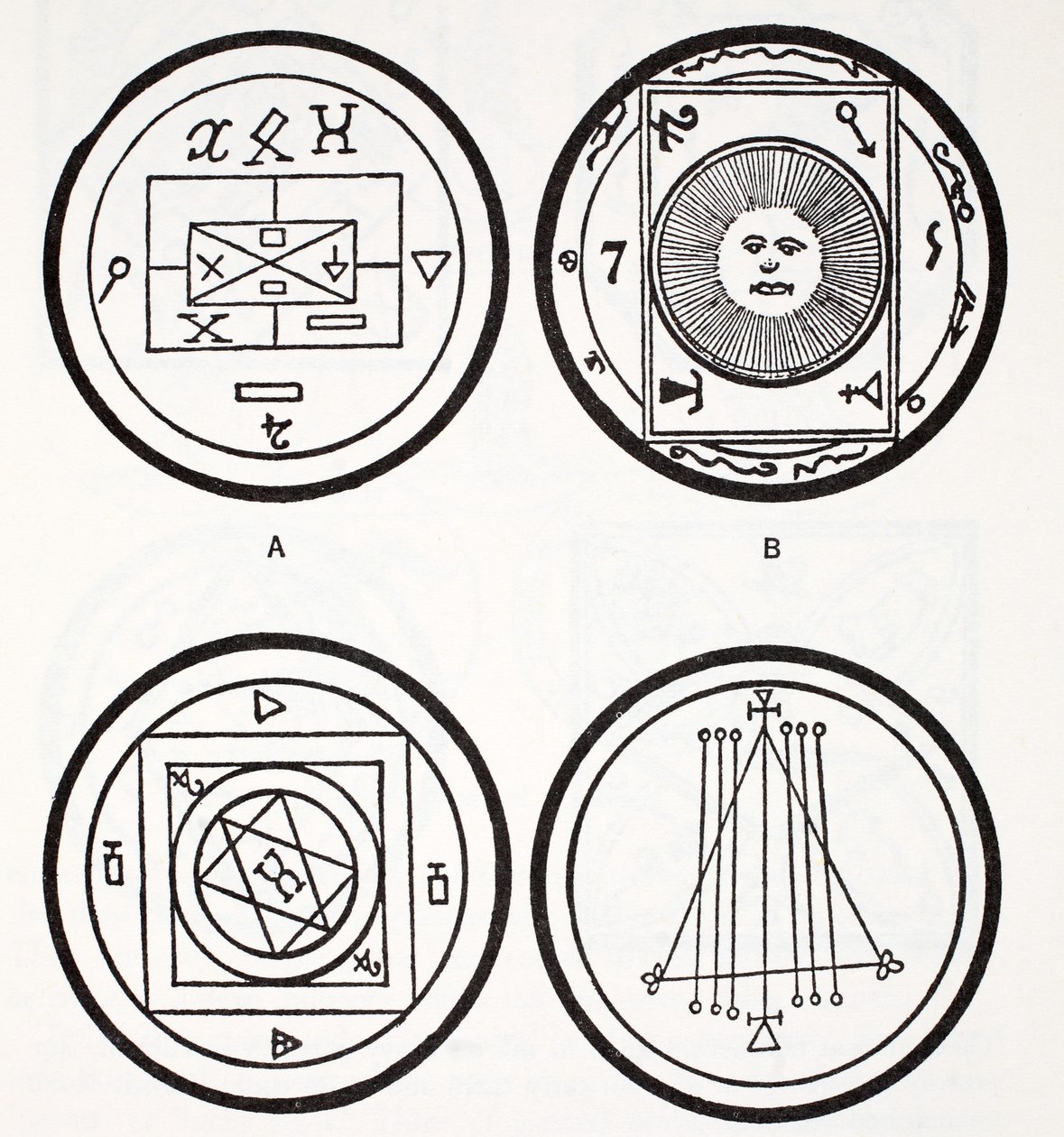 古代护身符的例子 作者 法语学校