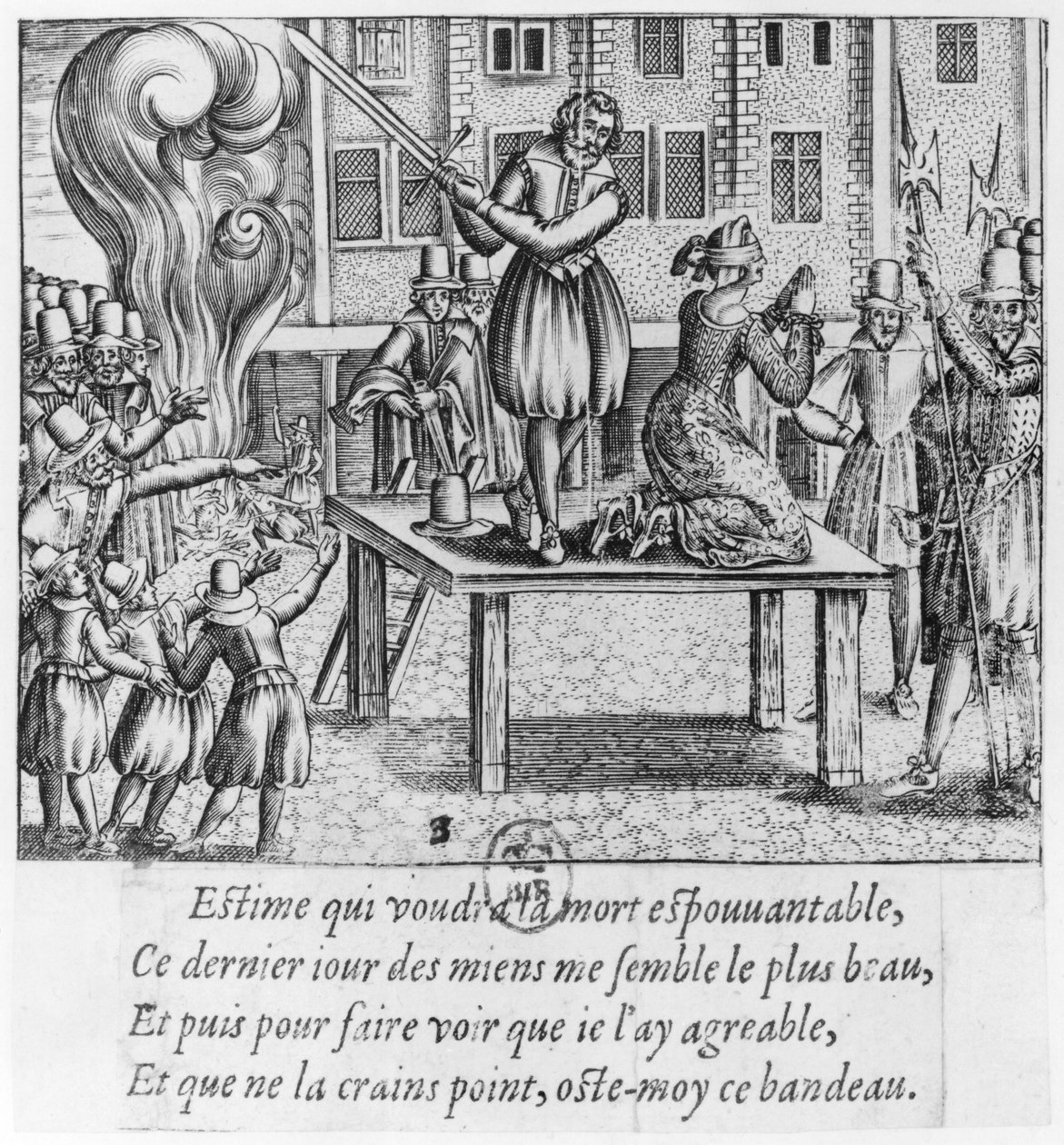 1617年7月8日执行Leonora Galigai（1571-1617） 作者 法语学校
