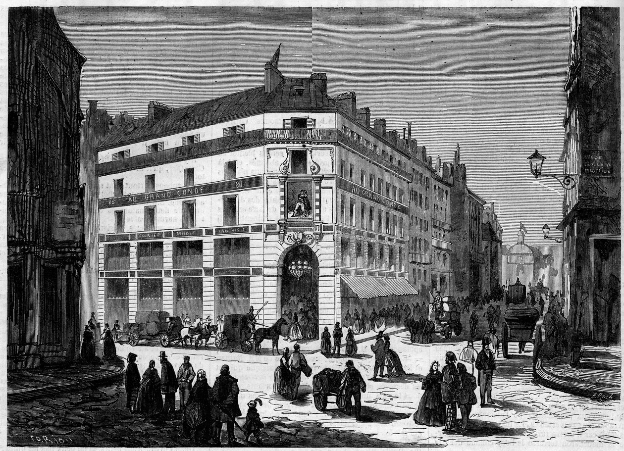 Exterior view of the new stores in the Grand Conde, in Paris, inaugurated on April 8 作者 法语学校