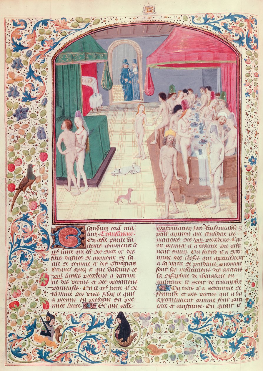 Fol.414v，事实和令人难忘的单词 作者 法语学校