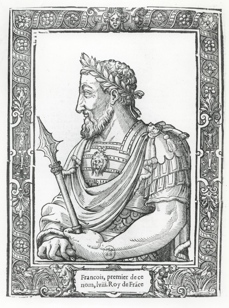 Francis I of France (engraving) 作者 法语学校