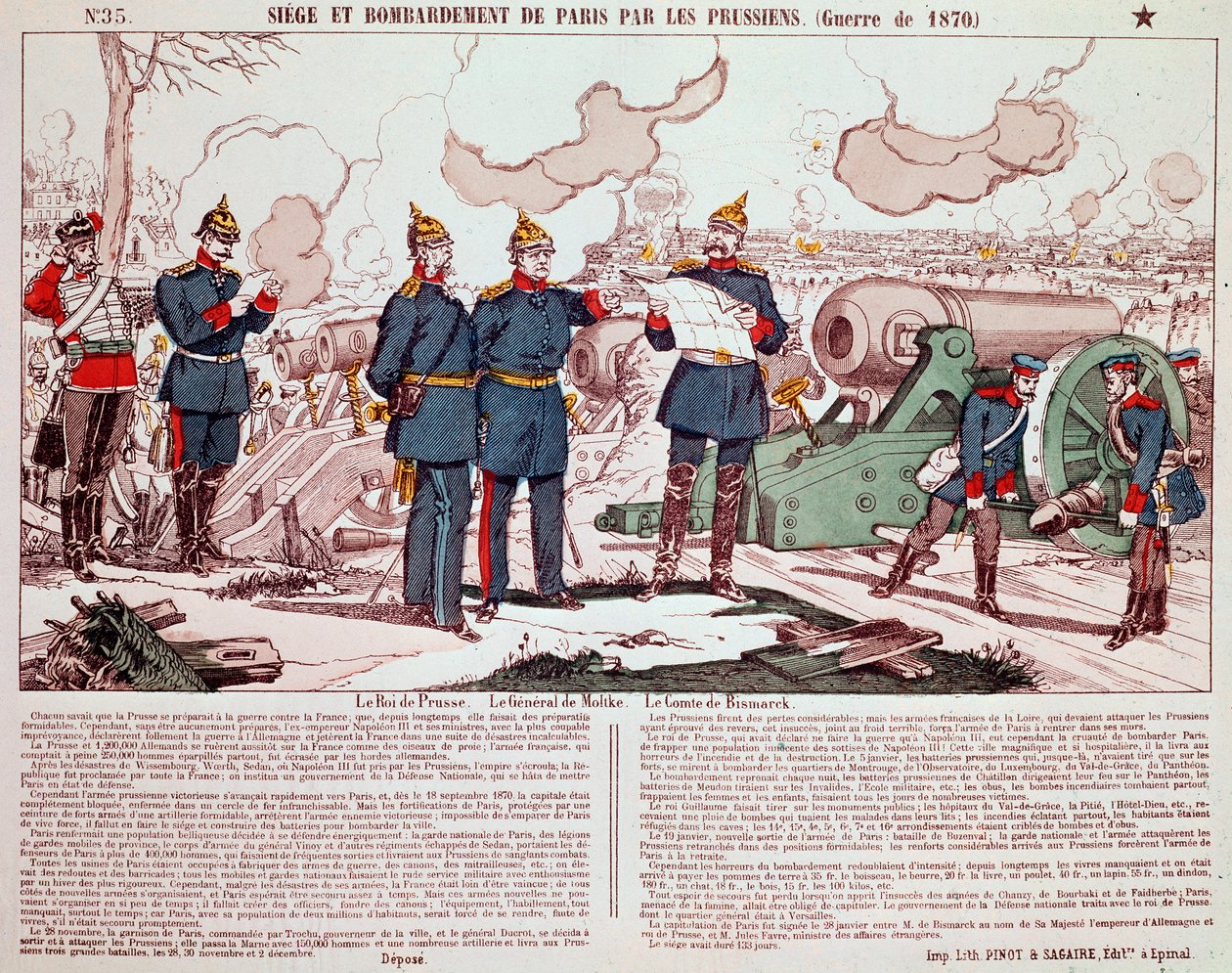 Franco-Prussian War: The Siege and the Bombardment of Paris 作者 法语学校