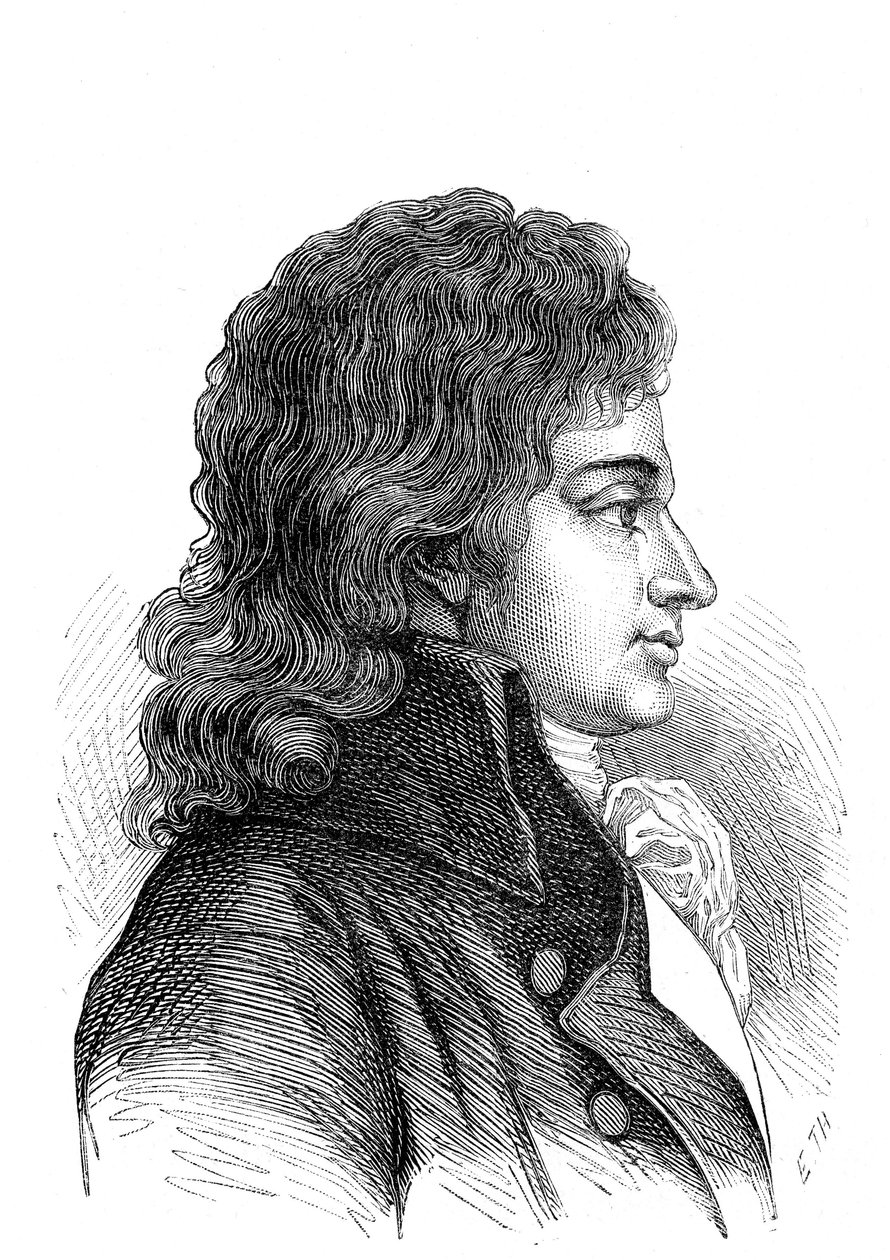 弗朗索瓦·安东尼 (Francois Antoine)，安格拉斯 (ANGLAS) 的布瓦西 (BOISSY) 伯爵（雕刻） 作者 法语学校