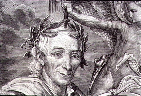 Francois Marie Arouet de Voltaire (1694-1778) (雕刻) 作者 法语学校