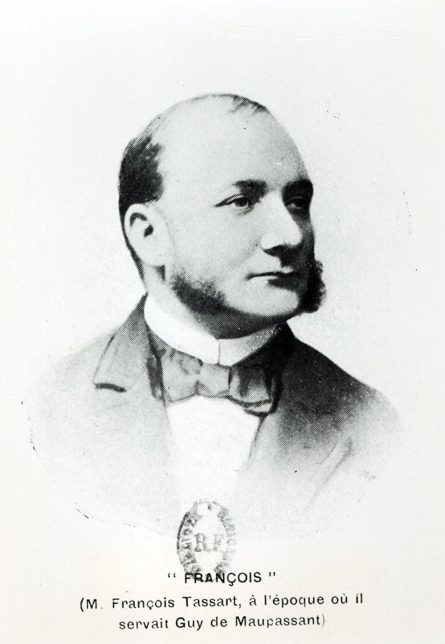 Francois Tassart，代表Guy de Maupassant（1850-93），来自Georges Normandy的La Fin de Maupassant，于1927年出版，巴黎 作者 法语学校