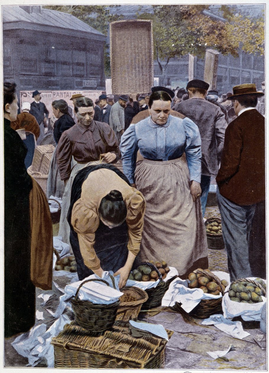 水果商 rue Rambuteau (Halles) 作者 法语学校