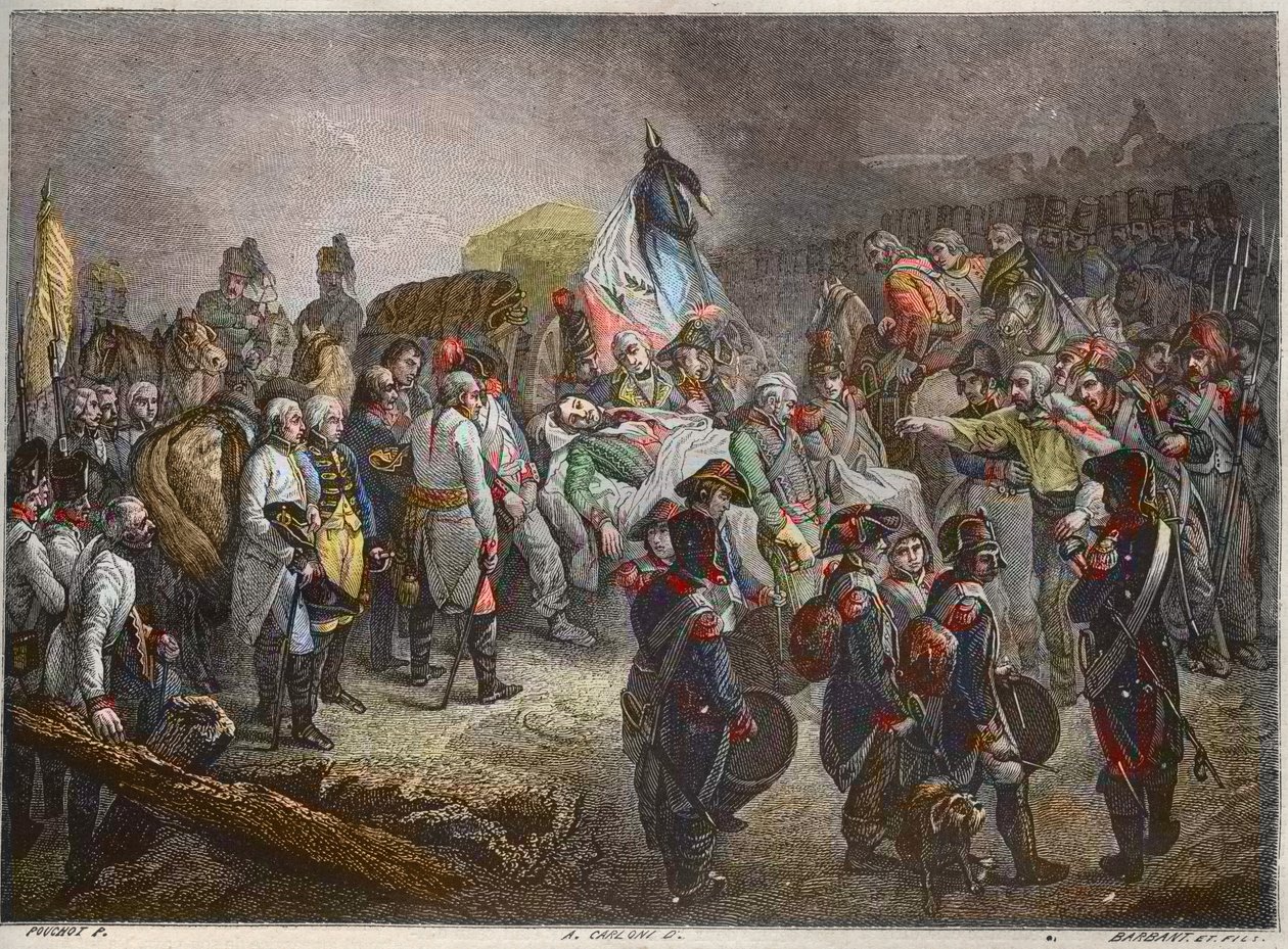 Funerailles Du General Marceau, Septembre 1796 (Francois Severin Marceau Desgraviers) - - 新国家百科全书作者Maurice La Charest - 1870 - 作者 法语学校