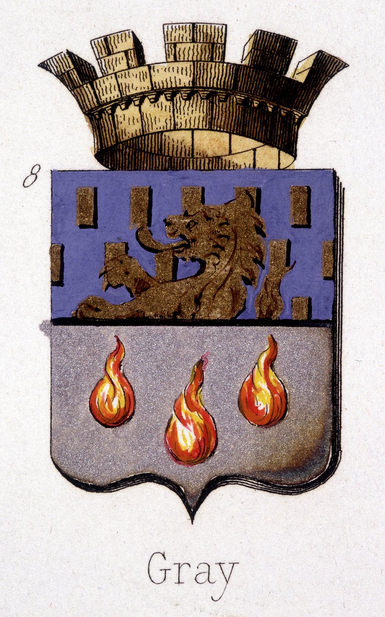 Gray Blazon - 巴黎 H. Traversier 的“L