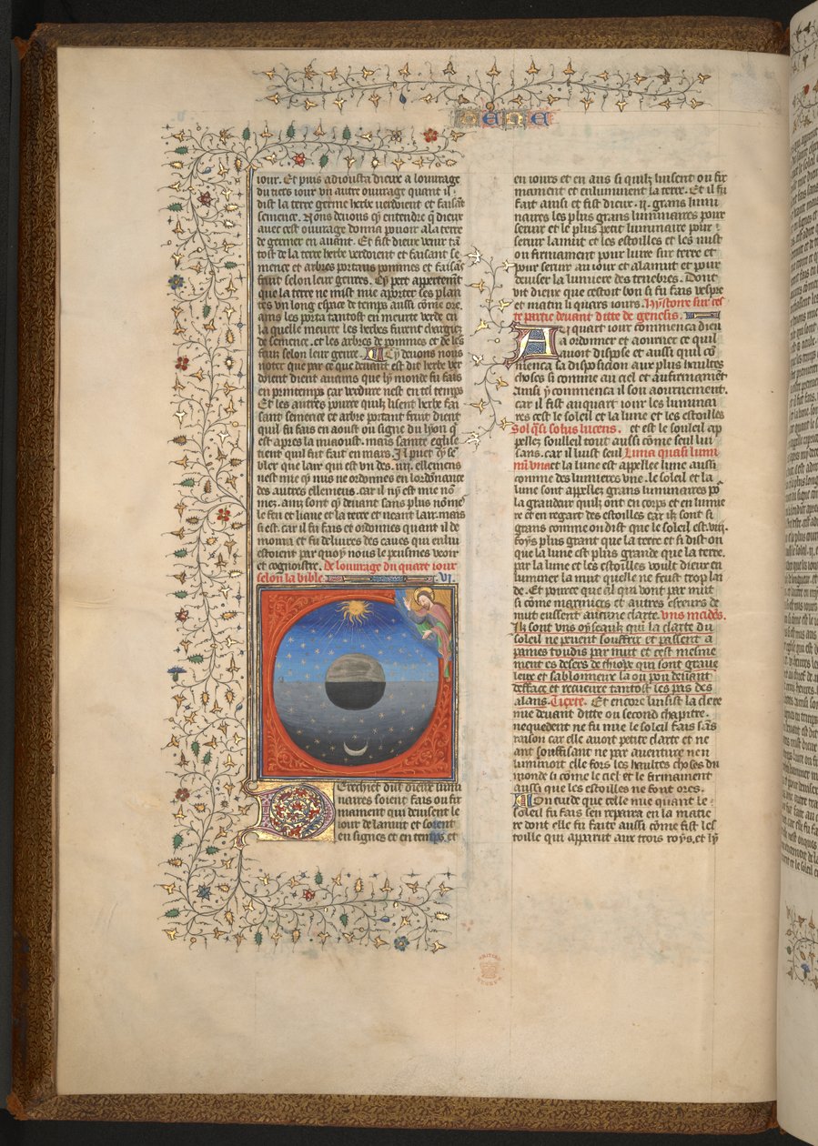 Guyart des Moulins，《圣经历史》（Bible hystoriaulx），c.1415（手稿） 作者 法语学校