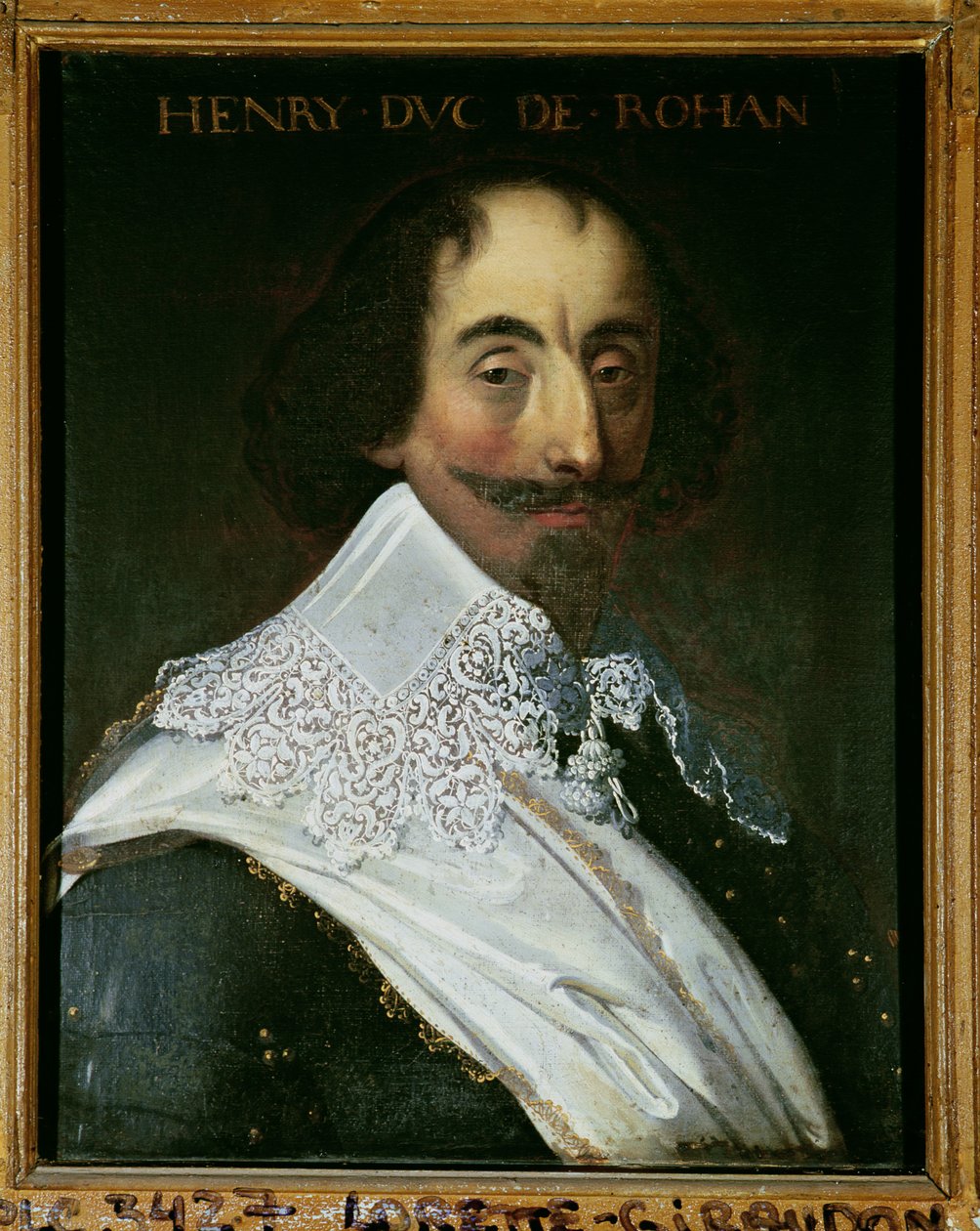 亨利（1579-1638）罗汉公爵，1617-38 作者 法语学校