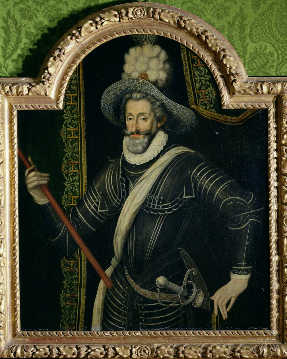 亨利四世（1553-1610）法国国王和纳瓦拉，1595年 作者 法语学校