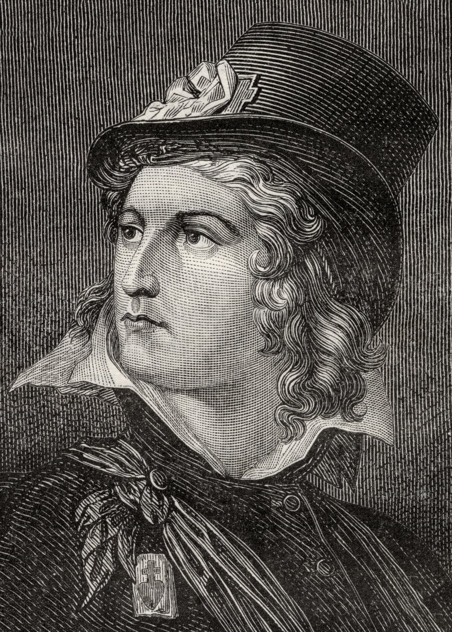 Rochejaquelin伯爵Henri du Vergier，来自Louis Blanc的“法国革命史”（1811-82） 作者 法语学校