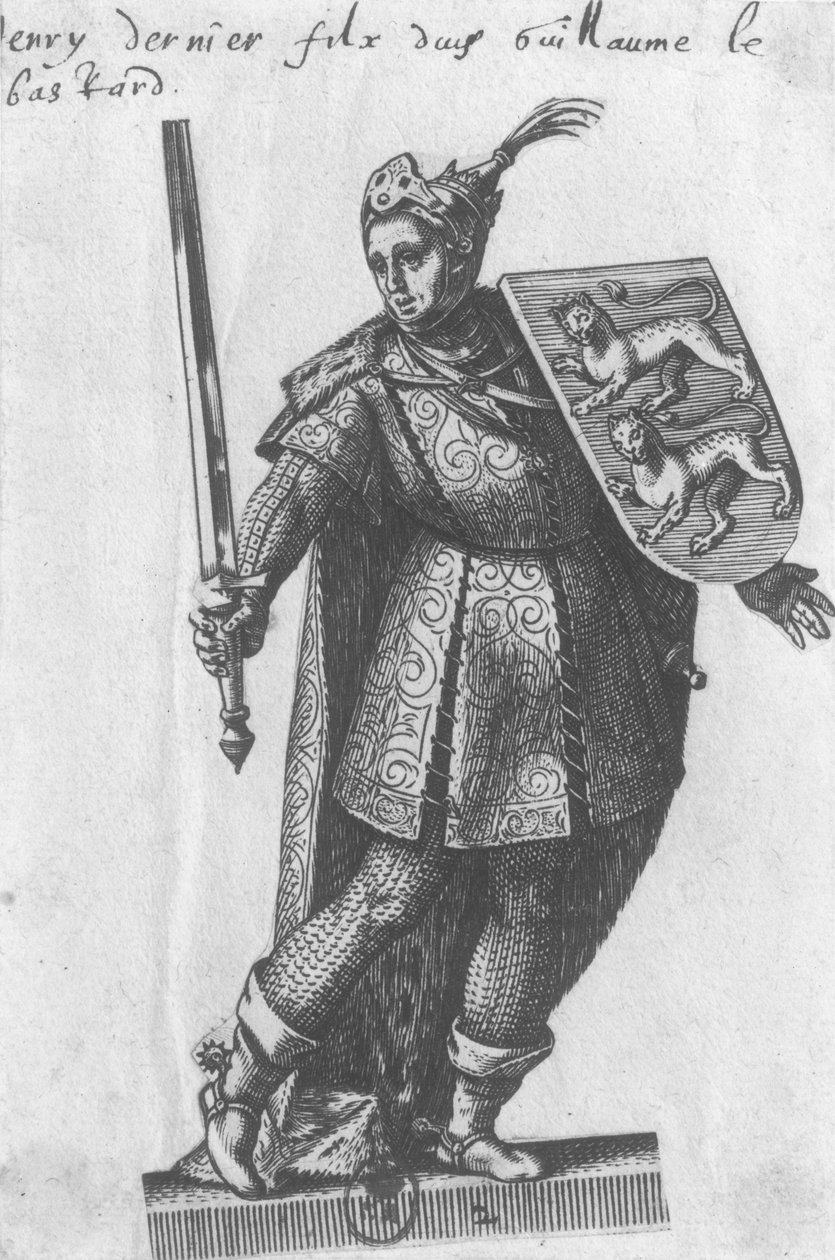 亨利一世（1068-1135）英格兰国王 作者 法语学校