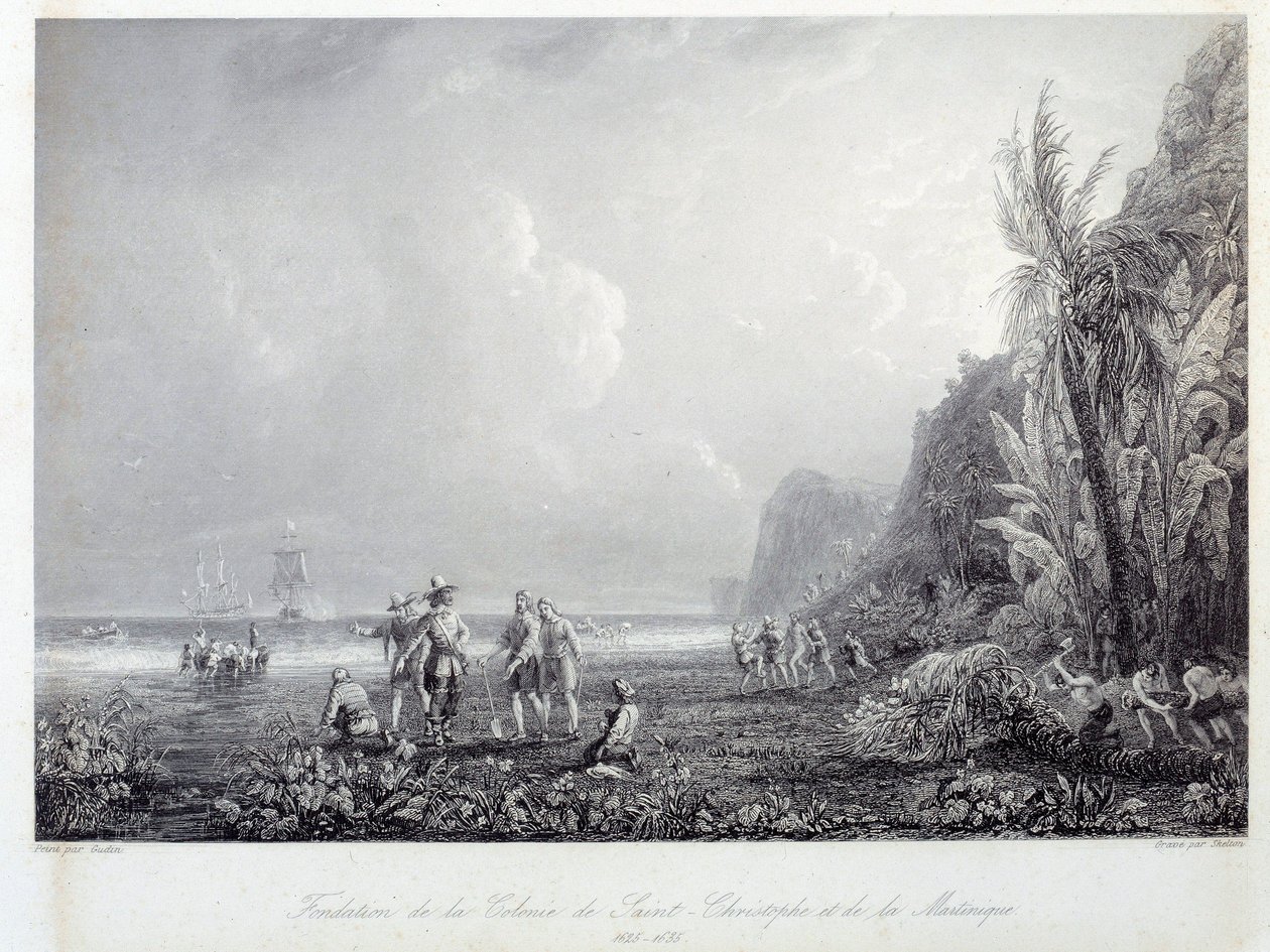 History of the French colonies: the flibustier Pierre Belain d