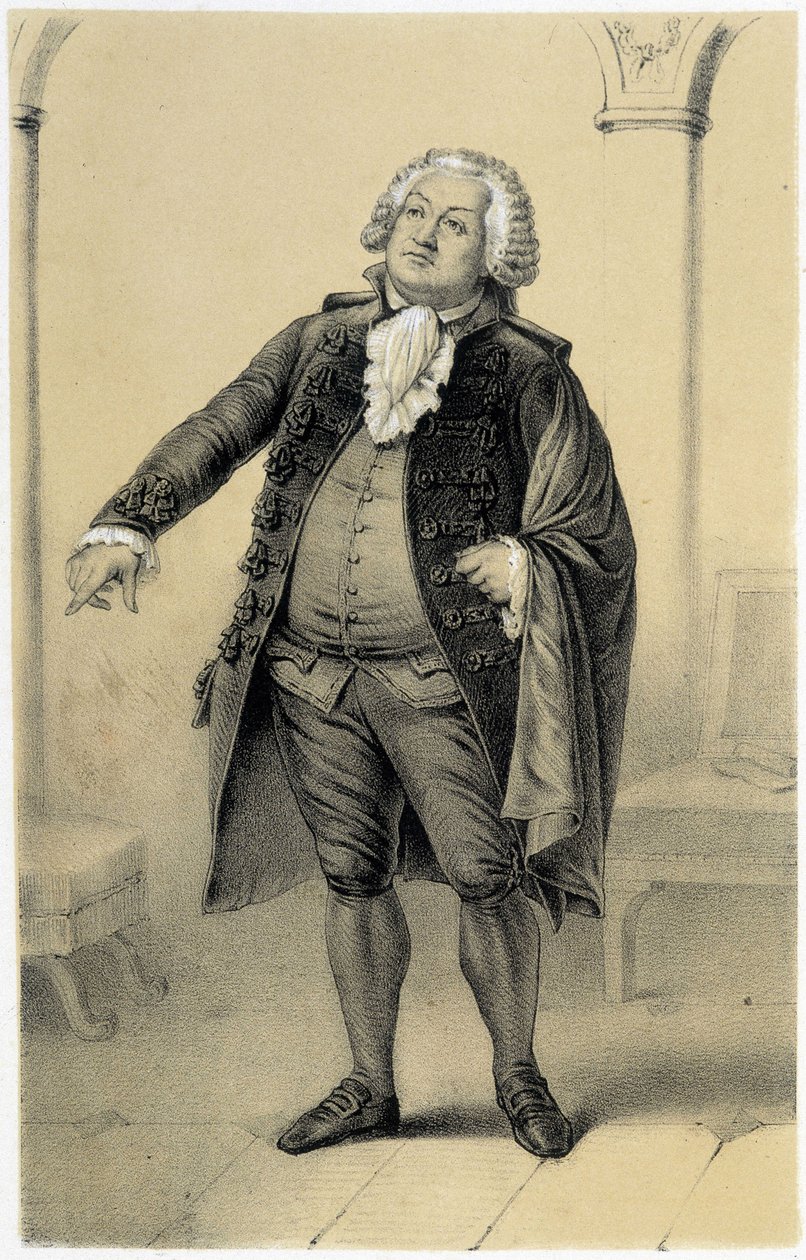 米拉波伯爵奥诺雷·加布里埃尔 (Honore-Gabriel) Riqueti (1749-1791) - 阿尔伯特·莫林的“法国大革命历史画廊” 作者 法语学校