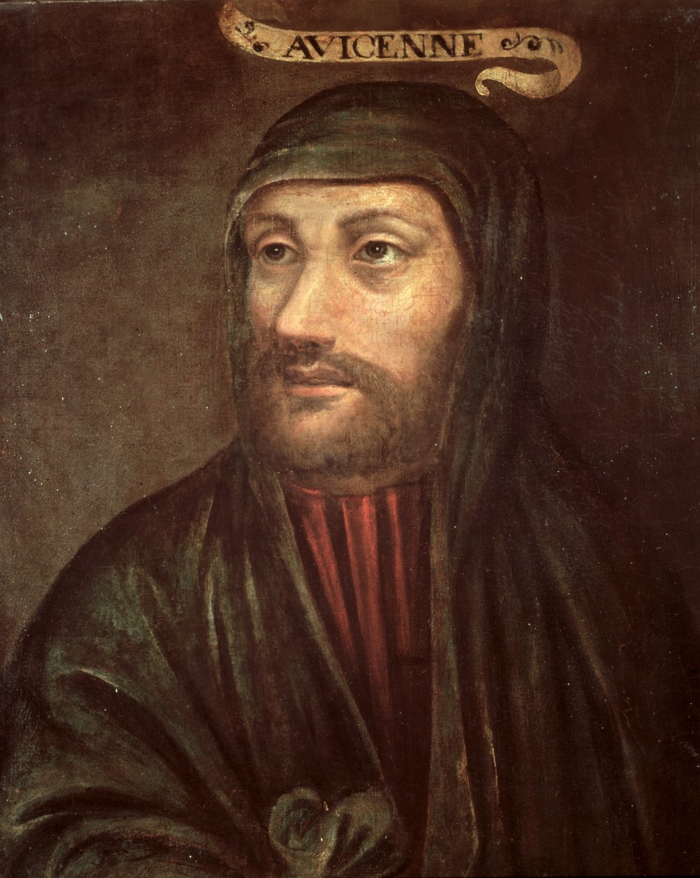 阿维森纳的虚构肖像（Ibn Sina）（c.992-1037） 作者 法语学校