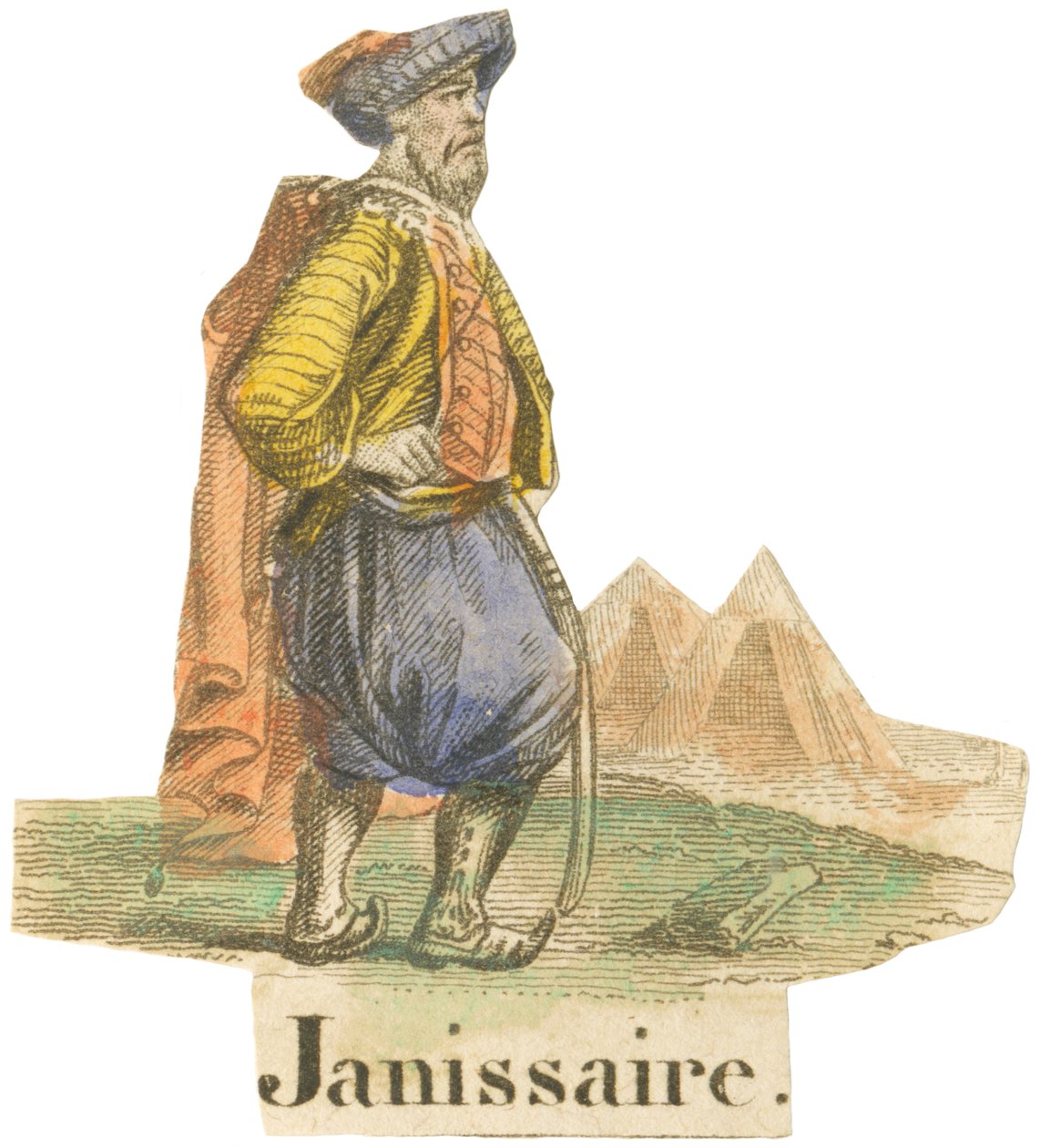 J饰演Janissary 作者 法语学校