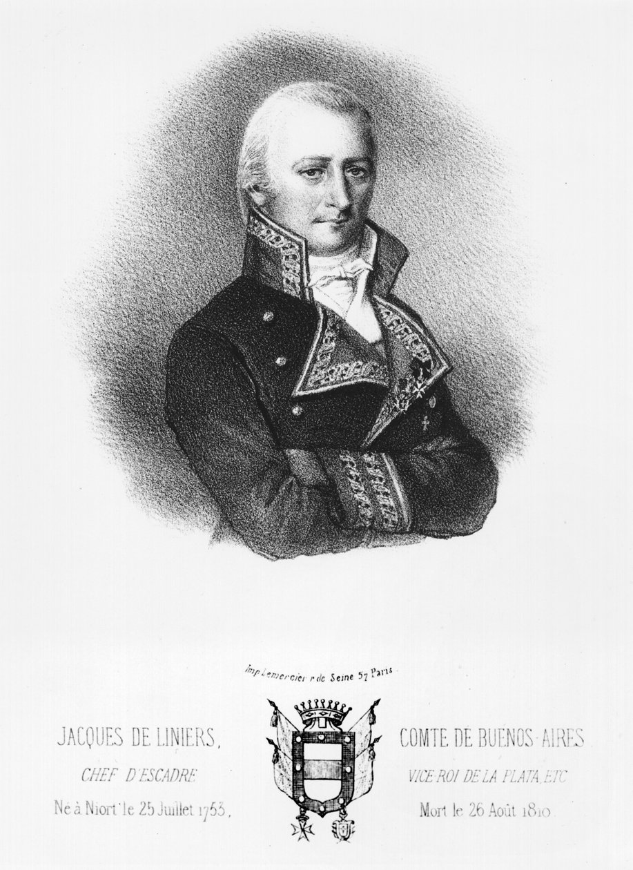 Jacques de Liniers（1753-1810）19世纪初 作者 法语学校