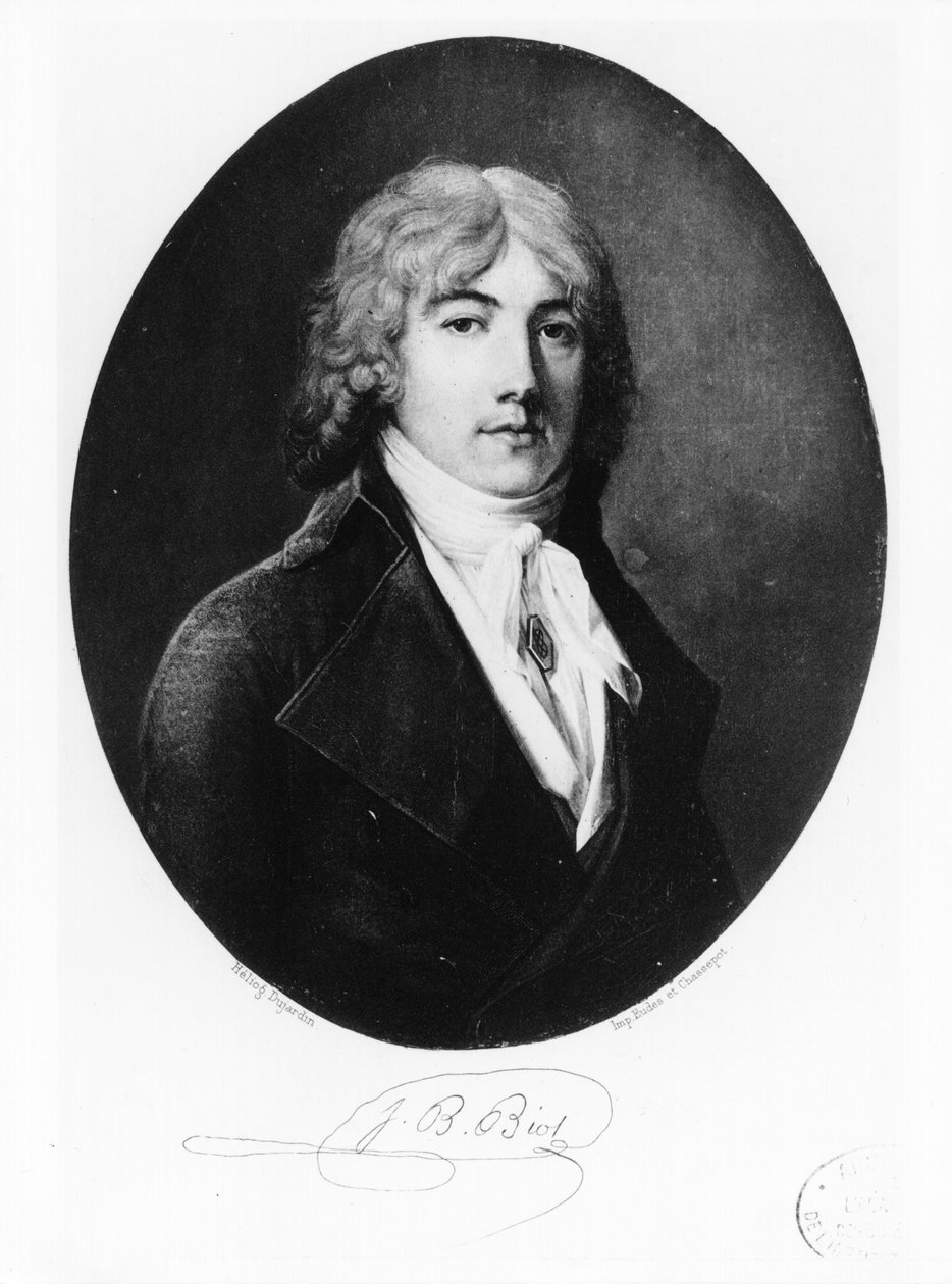 Jean-Baptiste Biot（1774-1862）19世纪初 作者 法语学校