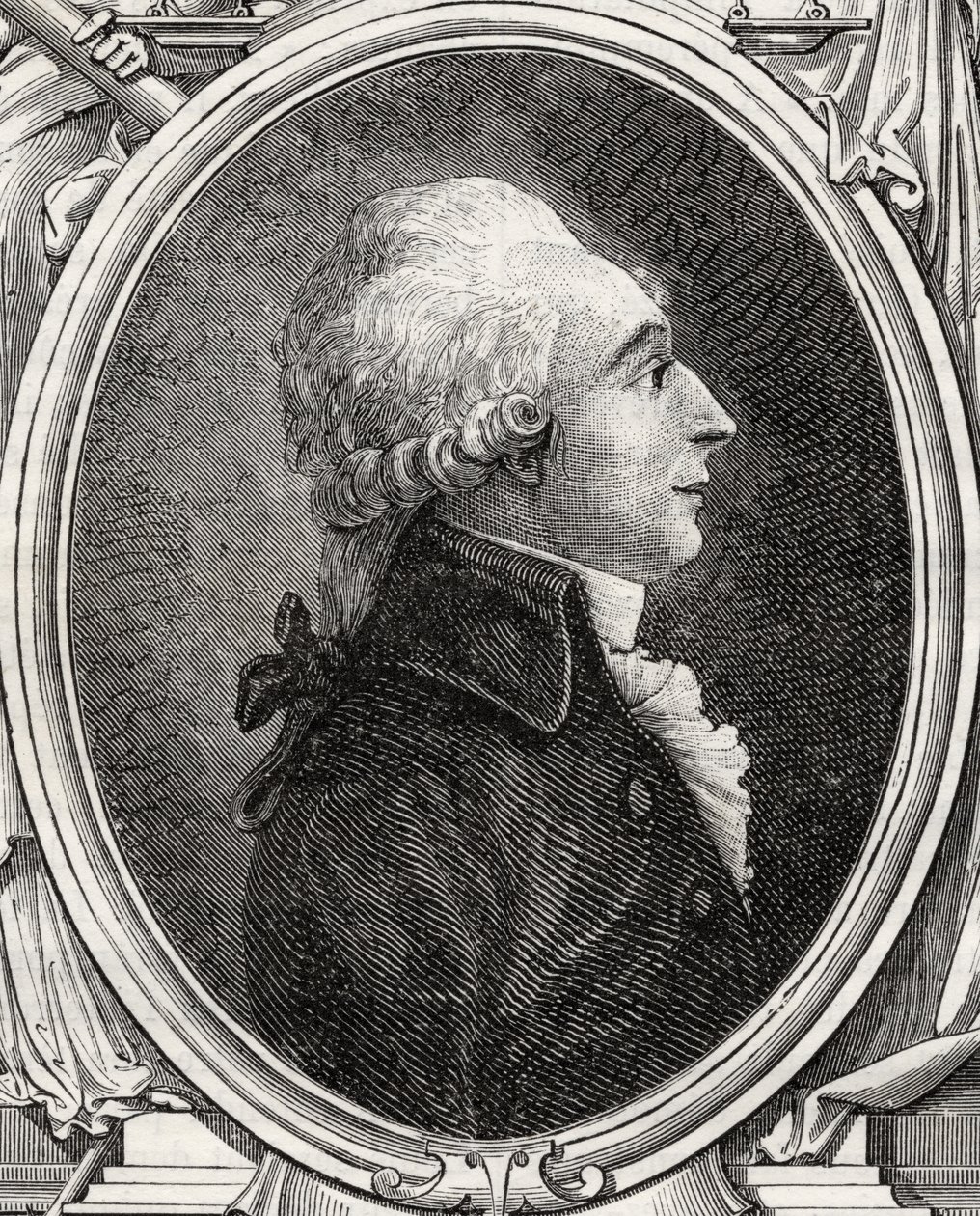 Jean-Baptiste du Val-de-Grace，Cloots男爵，来自Louis Blac的“法国革命史”（1811-82） 作者 法语学校