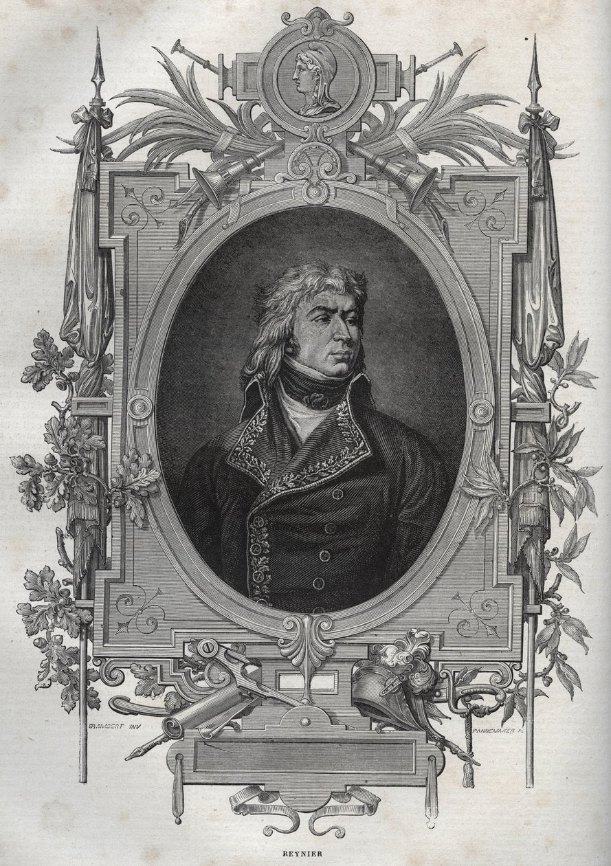 Jean-Louis-Ebenezer REYNIER (1771-1814), French General of the Revolution and the First Empire - Jean Louis Ebenezer Reynier, French army general officer during the French Revolutionary Wars - from “” Nouvelle Encyclopedie Nationale”” by Maurice La Charest 作者 法语学校