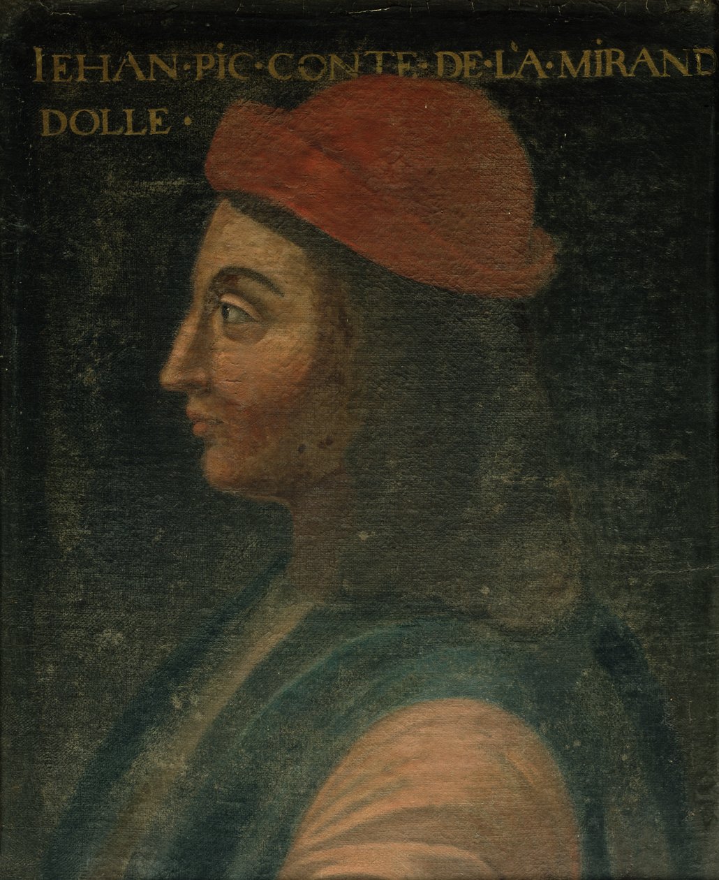 让（1463-1494）Pic de la Mirandole 作者 法语学校