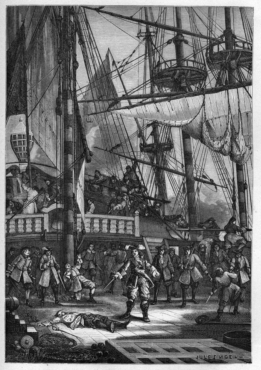 让-巴特杀死了 "海神号 "的荷兰船长--让-巴特（1650-1702）杀死了 "海神号 "的荷兰船长--来自 "L