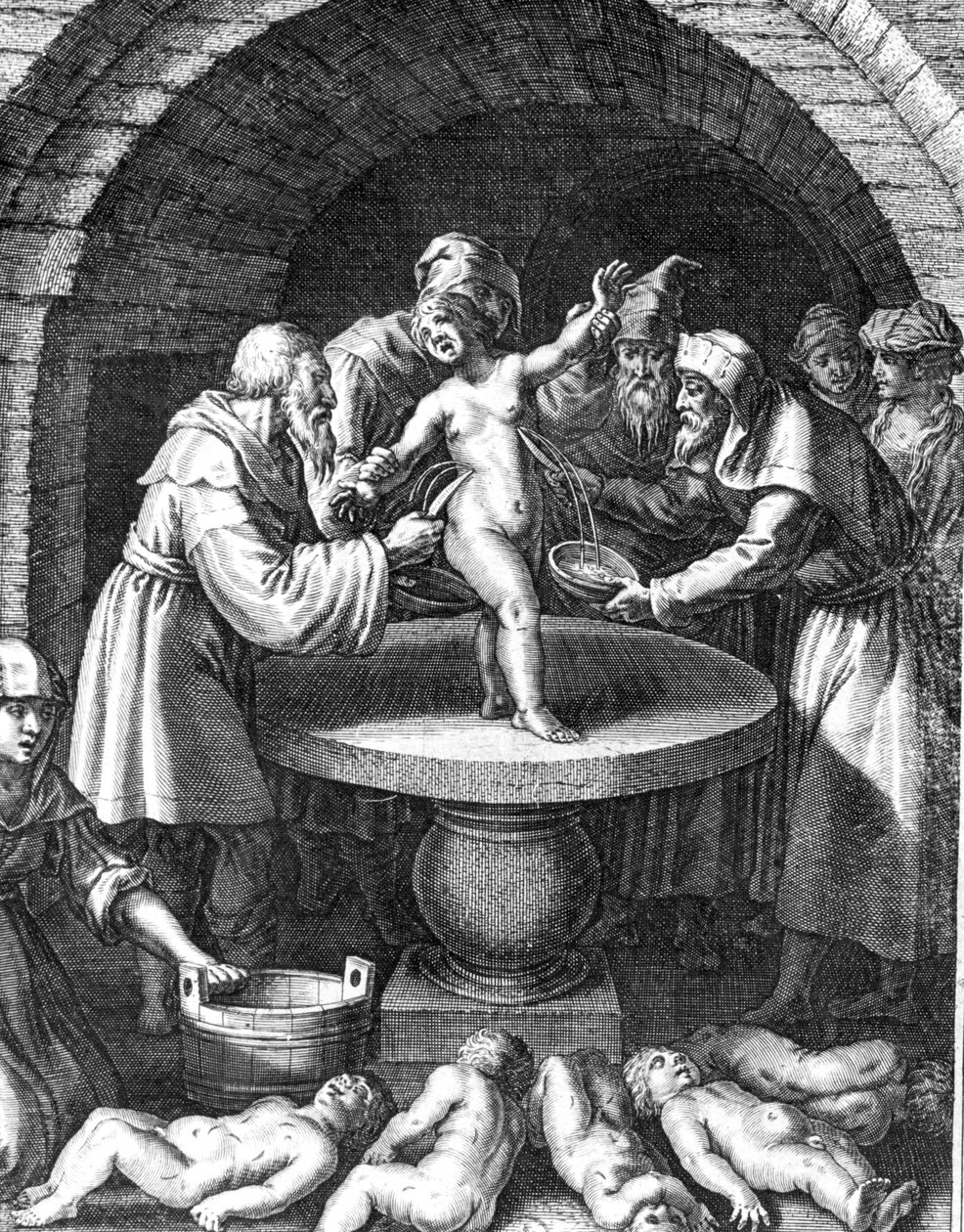 1180年，犹太人在法国牺牲了一个基督徒的孩子 作者 法语学校