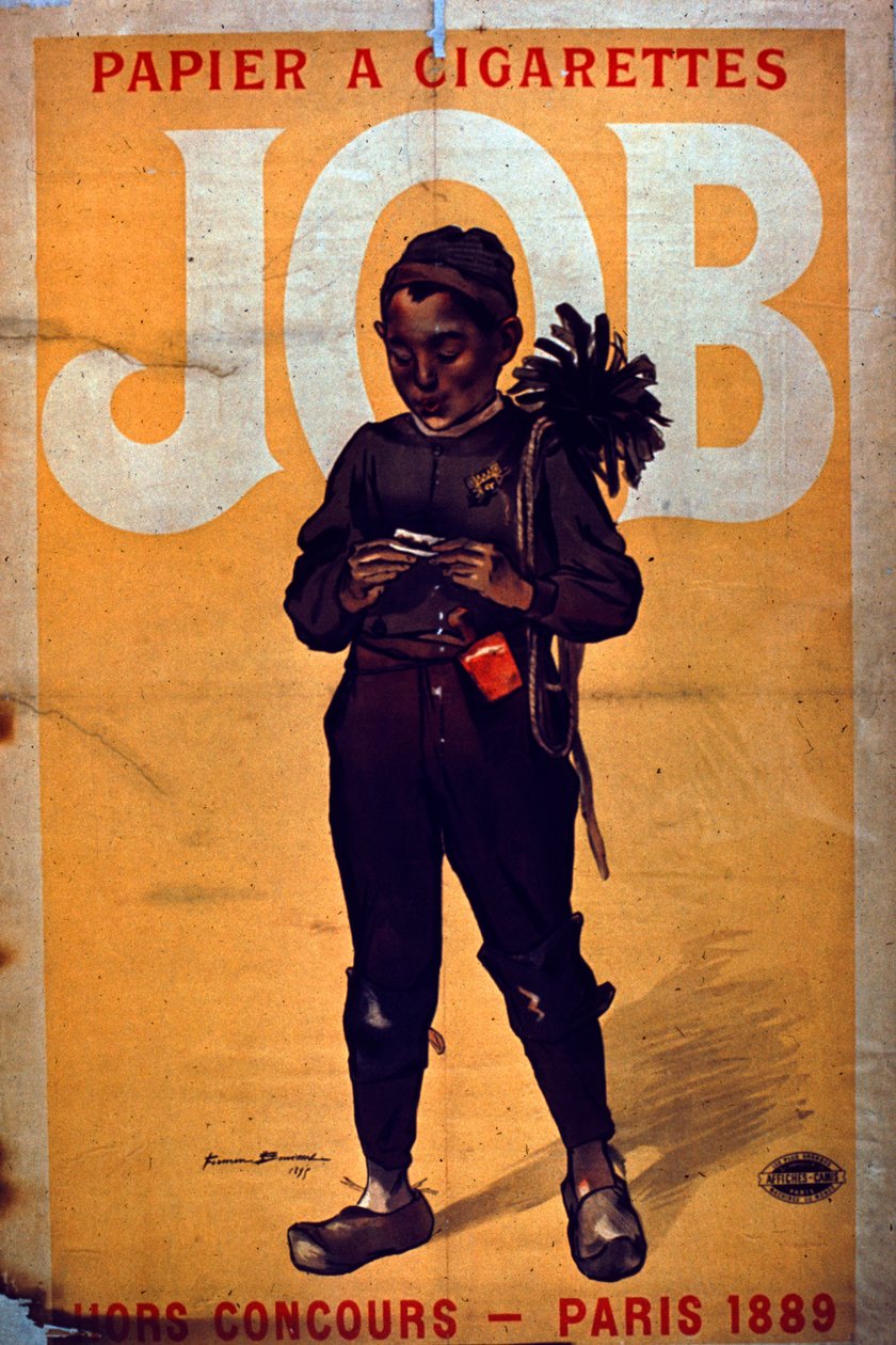 Job Cigarette Paper，1895 作者 法语学校