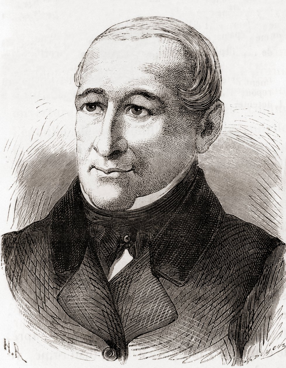 Johann Nicolaus von Dreyse，来自 Les Merveilles de la Science，约 1870 年出版（版画） 作者 法语学校