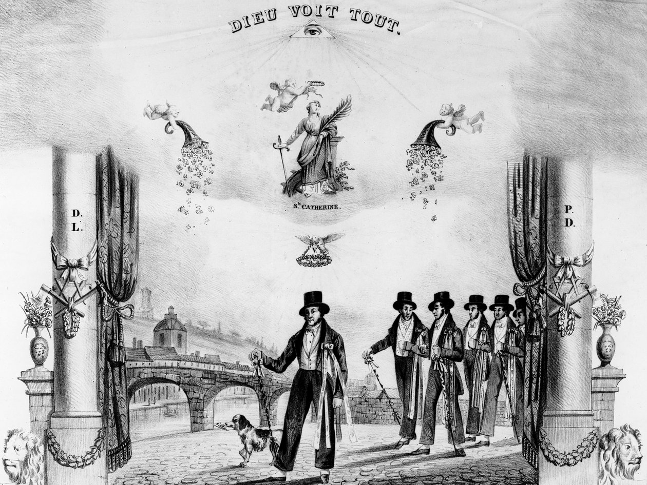 1838年熟练工证书 作者 法语学校