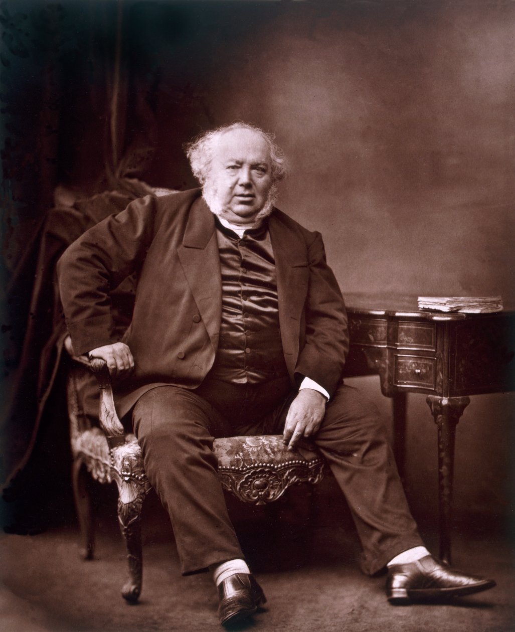 Jules Janin（1804-74），来自当代画廊，c.1874-78 作者 法语学校