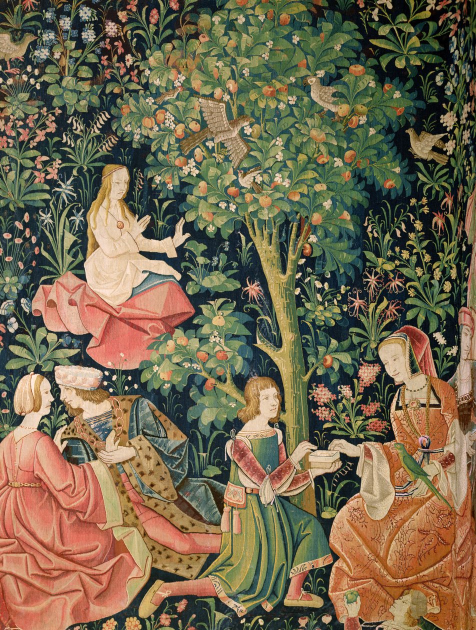 La Vie Seigneuriale：场景加兰特，c.1500 作者 法语学校