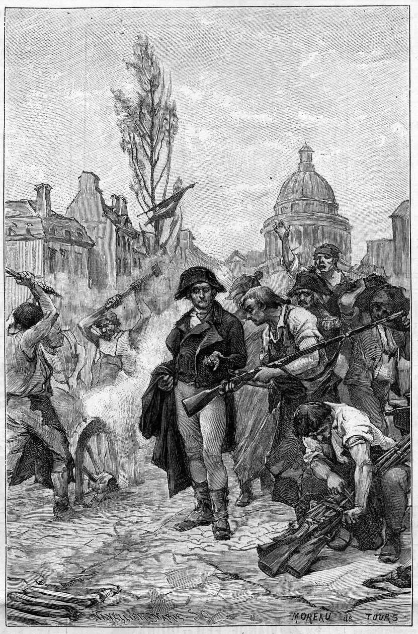 Lazare Carnot (1753-1823) inspecting the arms workshops in Paris in 1793. 作者 法语学校