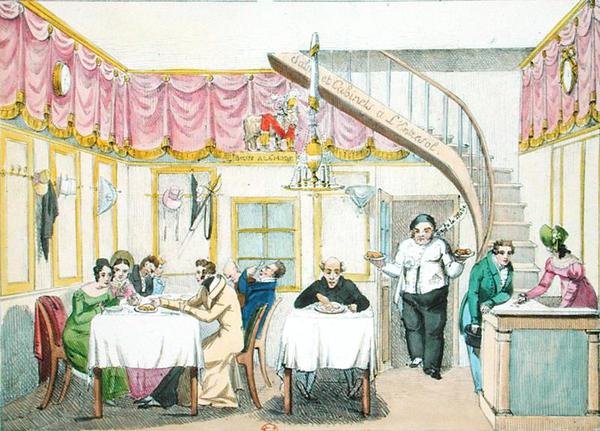 Beef a la Mode，rue Valois，Paris，来自Le Gout du Jour，1830年（另见175977） 作者 法语学校