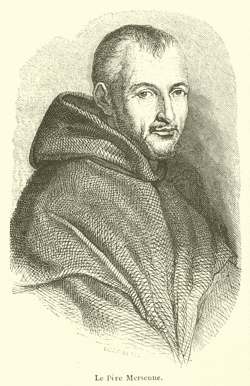 Le Pere Mersenne（雕刻） 作者 法语学校