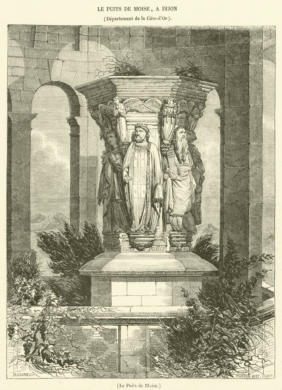 Le Puits de Moise（雕刻） 作者 法语学校