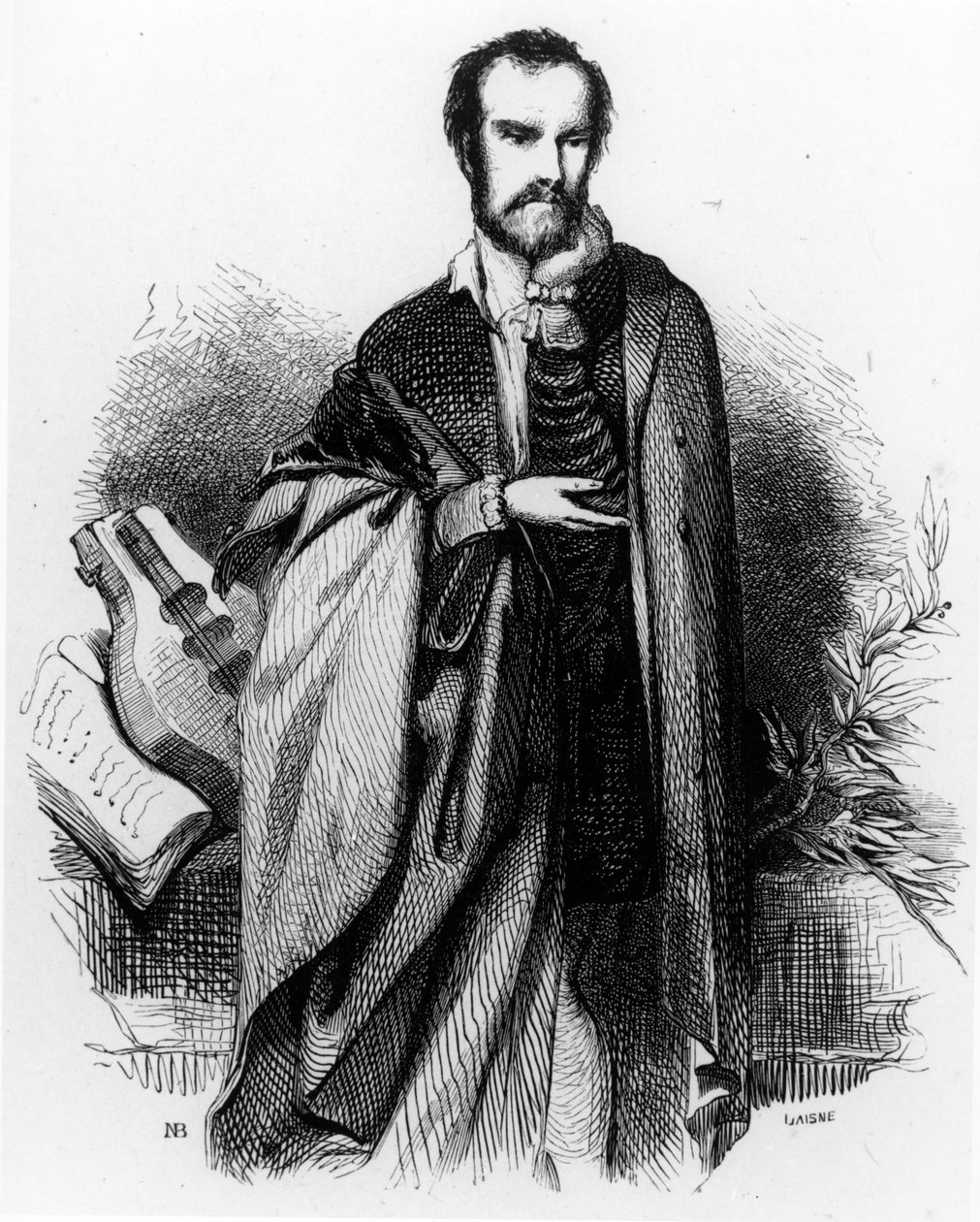 Le Tasse，耶路撒冷的主题，由Torquato Tasso于1841年发行 作者 法语学校