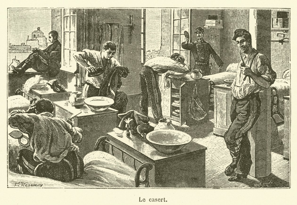 Le casert（雕刻） 作者 法语学校