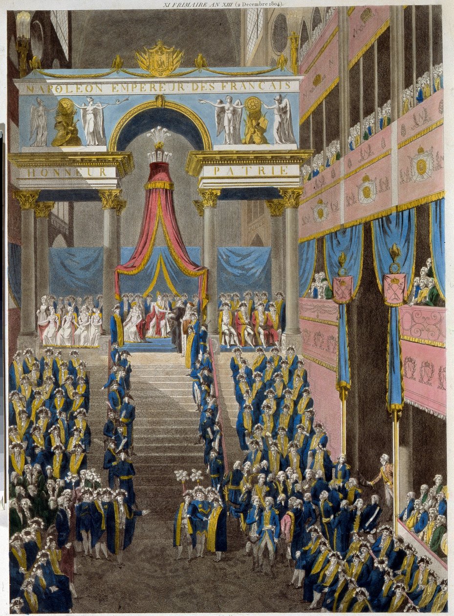 Le sacre de Napoleon (1769-1821), le 2 decembre 1804. 作者 法语学校