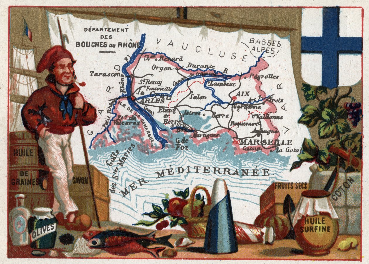 罗纳河口区(Bouches-du-Rhone) 作者 法语学校