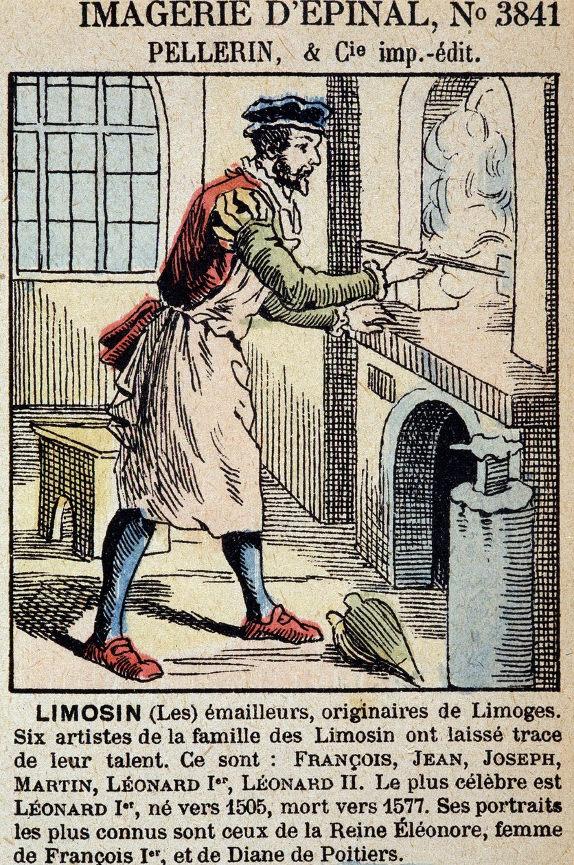 Les enamailleurs Limosin (Limoges) - Epinal 的图像，编辑。 佩莱林 作者 法语学校