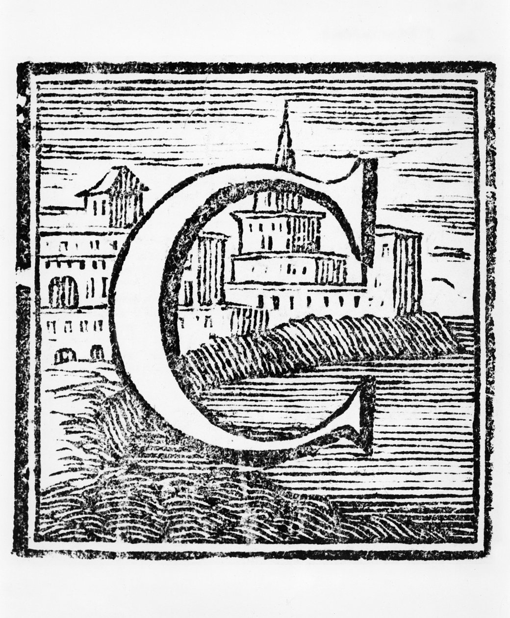 字母C，在LEncyclopédie，第1版，1752年 作者 法语学校