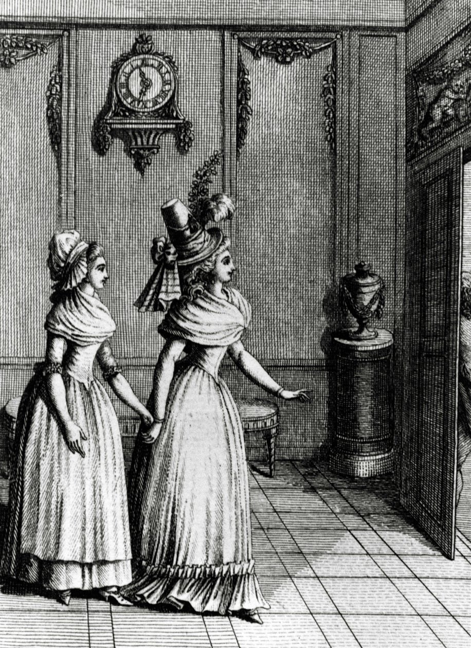 自由 - 在“法兰西共和国妇女的日常历史”中，Restif de La Bretonne（1734-1806），日内瓦，1791-1794。 作者 法语学校