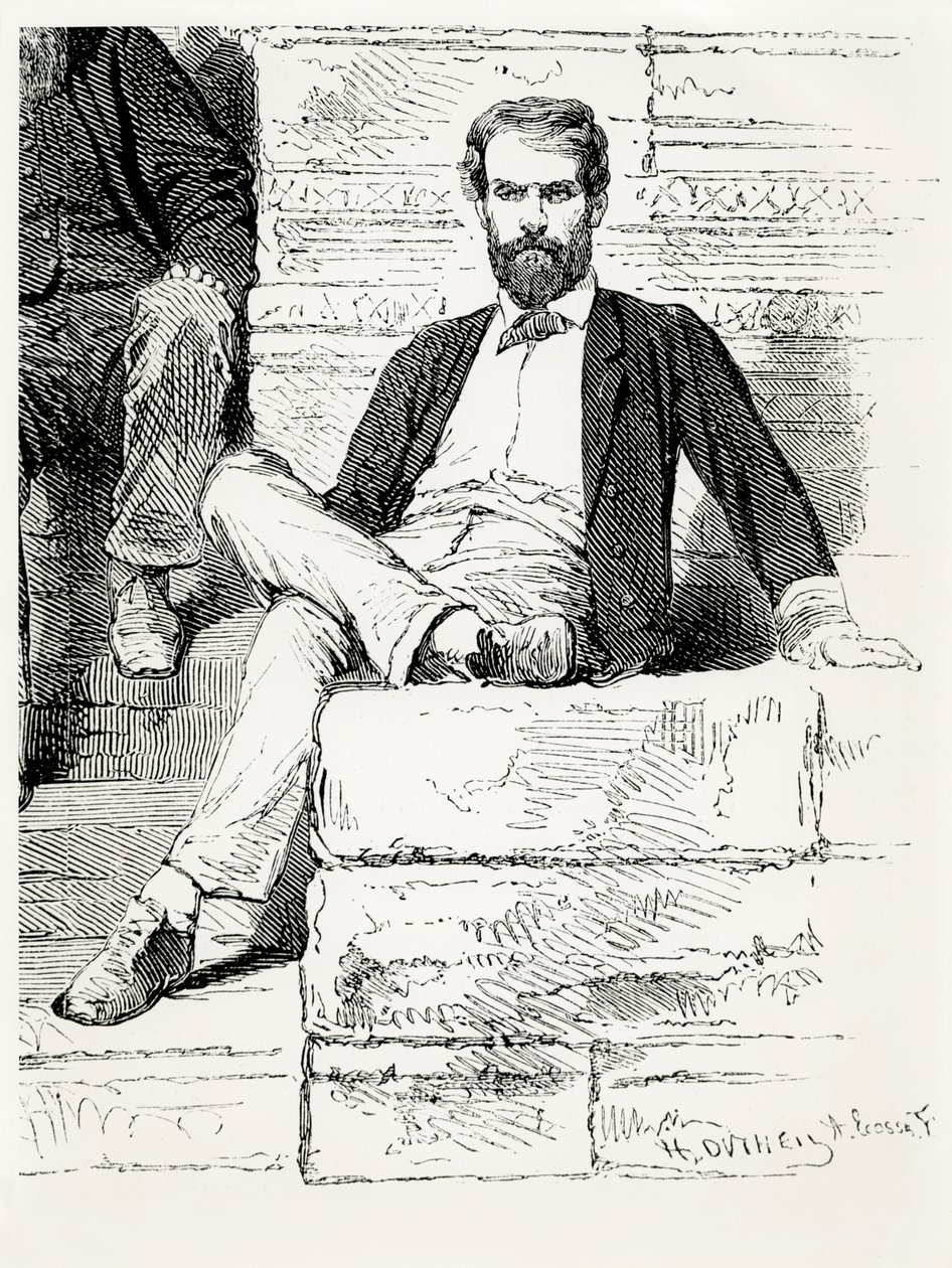 M. Doudart de Lagree，法国远征湄公河 作者 法语学校