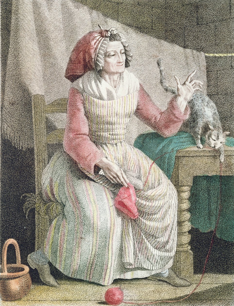 Sans Culotte夫人，1789年 作者 法语学校