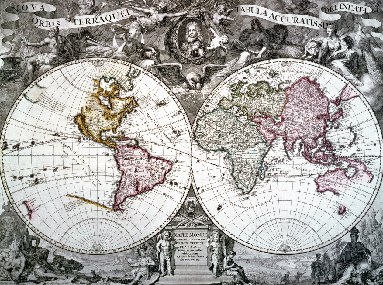 世界地图 作者 法语学校