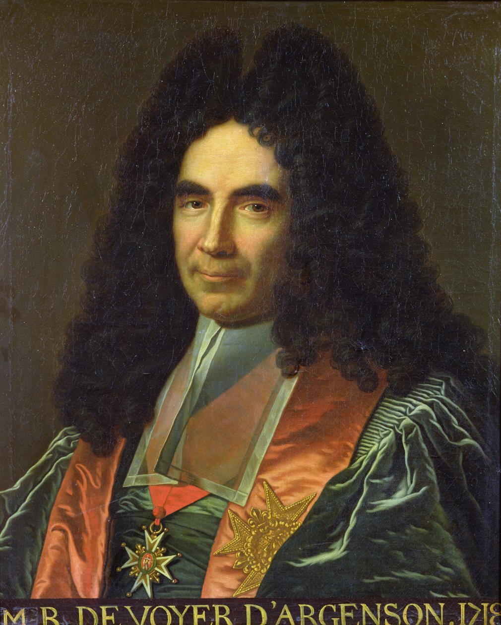Marc-Rene de Voyer de Paulmy（1652 - 1721），阿根森侯爵，司法部长 作者 法语学校