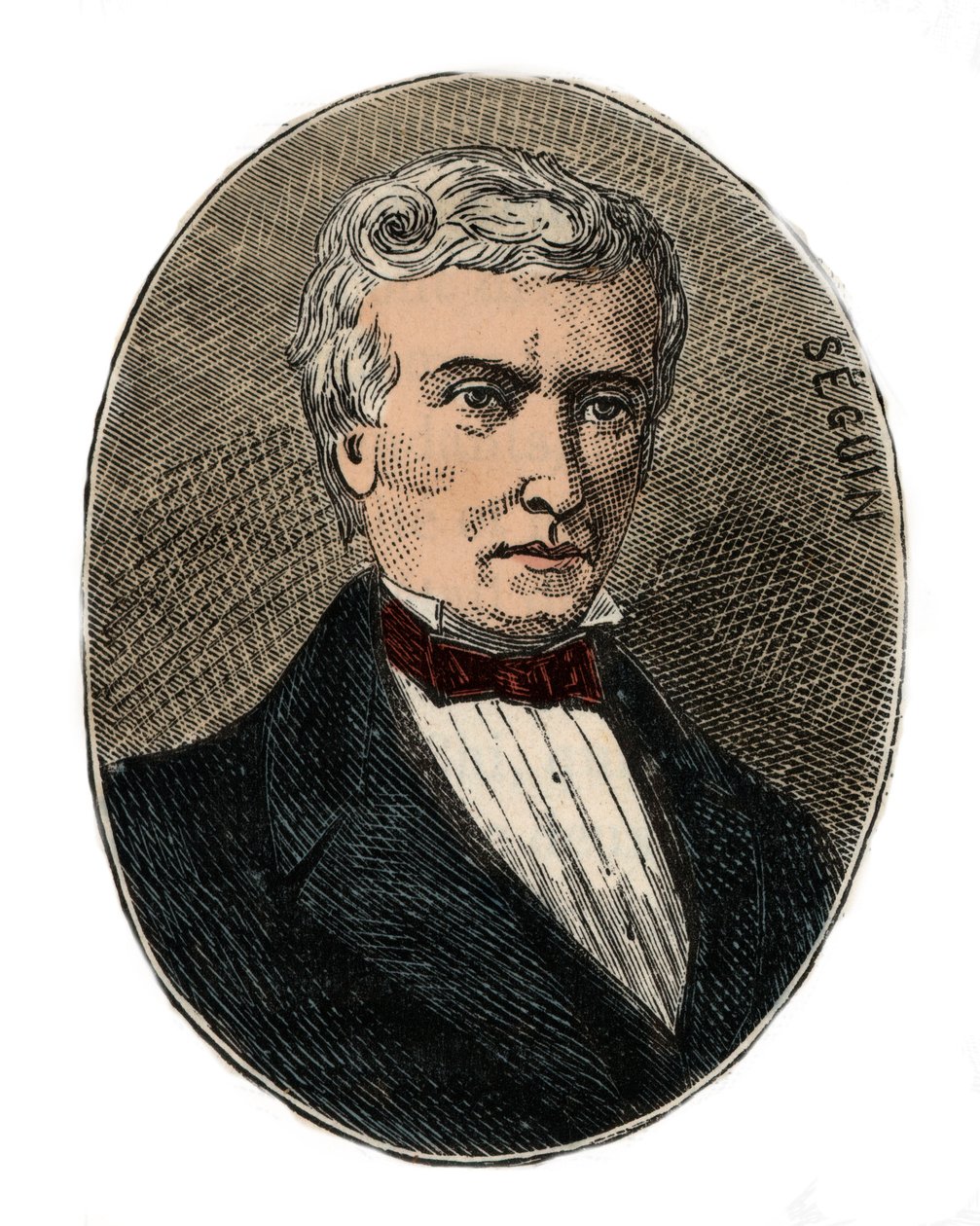 Marc Seguin (1786-1875) 建筑师和工程师 - Alexis Clerc的 "Sciences à la range de tous - physics et chimie populaires "中的版画 - 19世纪末 - 私人收藏 作者 法语学校